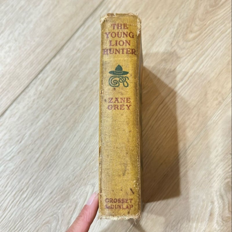 The young lion hunter collectible book 1911 