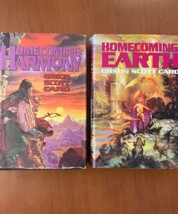 Complete Homecoming Saga in two Omnibus, Harmony & Earth: The Memory of Earth, The Call of Earth, The Ships of Earth, Earthfall, Earthborn