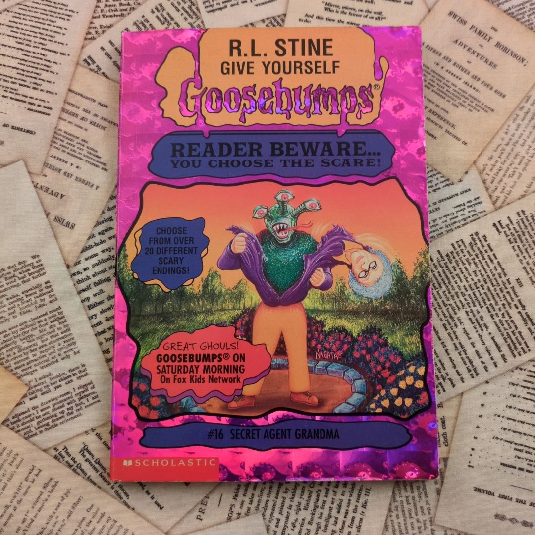 Give Yourself Goosebumps #16: Secret Agent Grandma (First Edition)