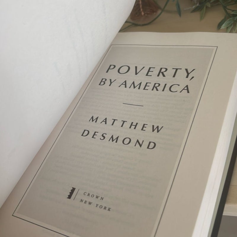 Poverty, by America