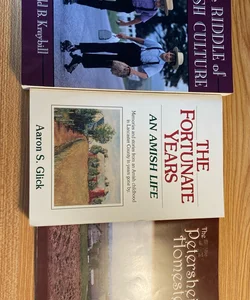 Bundle of 3 Amish Culture Books 