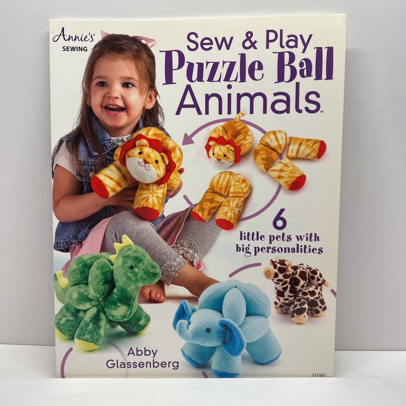 Sew and Play Puzzle Ball Animals