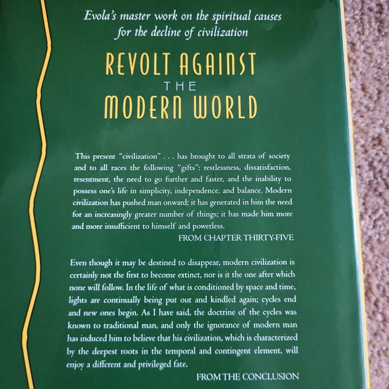 Revolt Against the Modern World