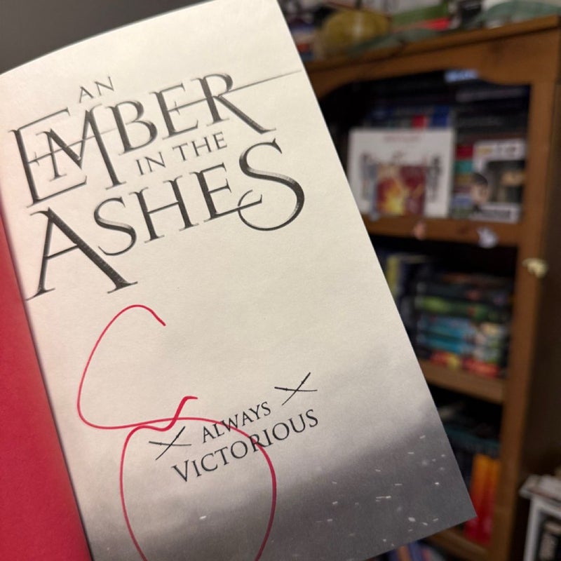 An Ember in the Ashes (Signed) 