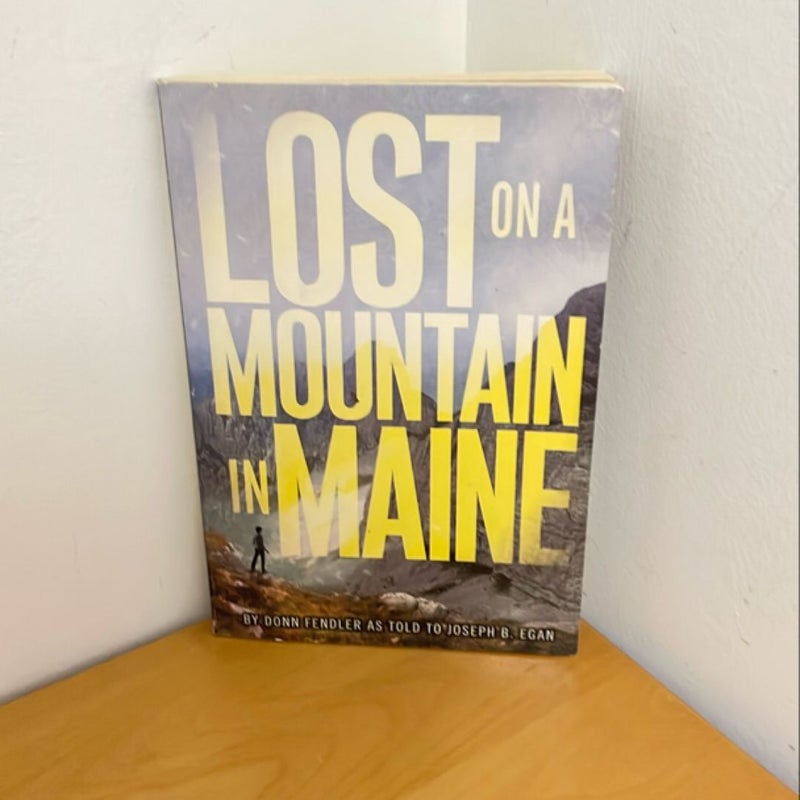 Lost on a Mountain in Maine