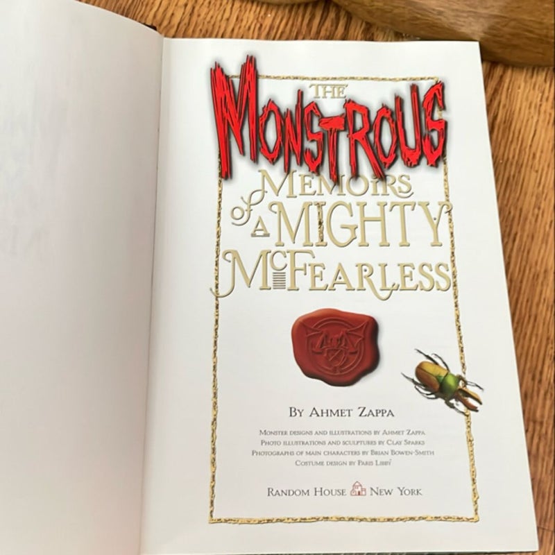 The Monstrous Memoirs of a Mighty McFearless