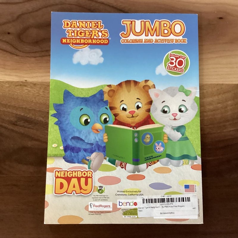 Daniel Tiger Coloring and Activity Book with Stickers