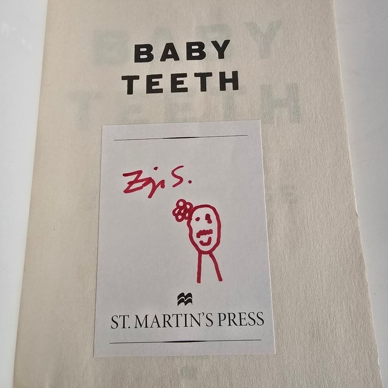 Baby Teeth - Signed Advanced Reader's Copy 