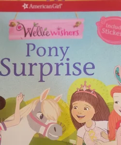 American girl. Pony surprise
