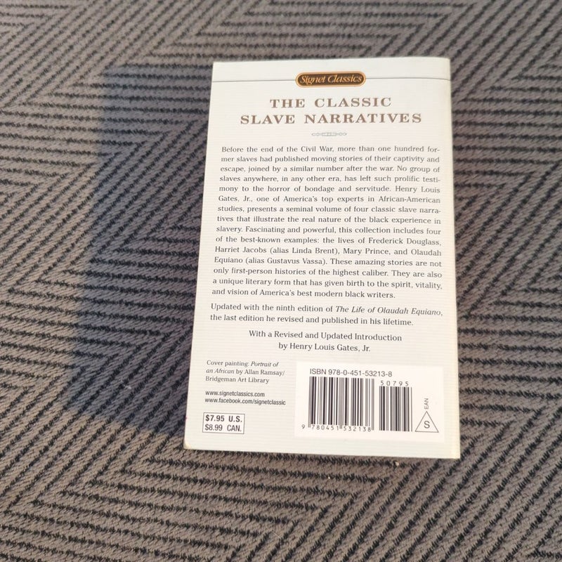 The Classic Slave Narratives