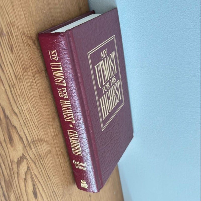 My Utmost for His Highest