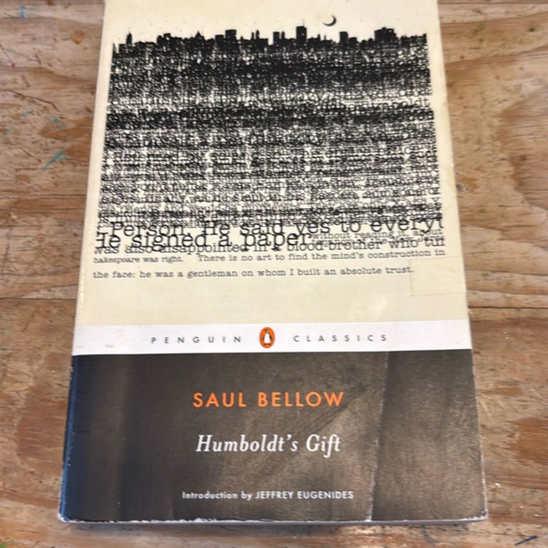 Humboldt's Gift