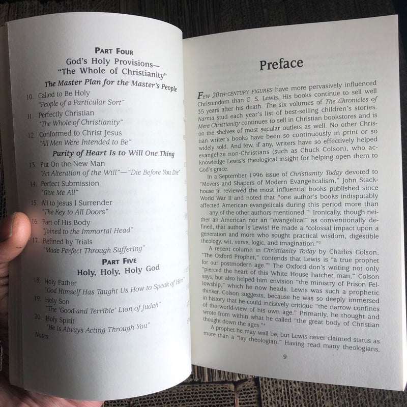 C. S. Lewis and the Bright Shadow of Holiness