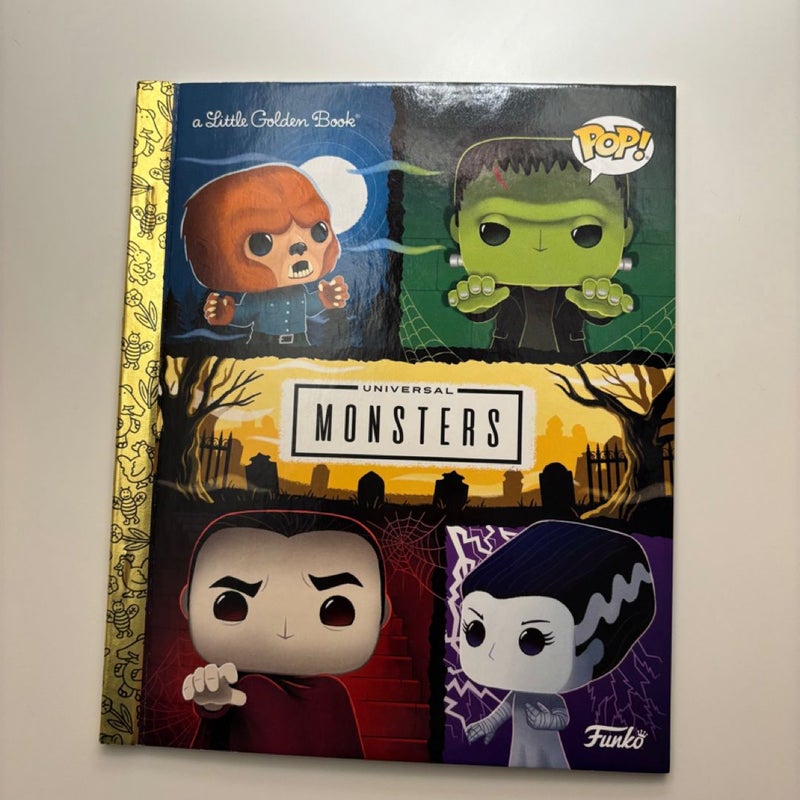 Universal Monsters Little Golden Book (Funko Pop!)