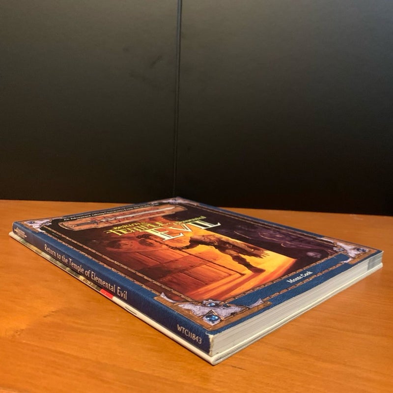Return to the Temple of Elemental Evil