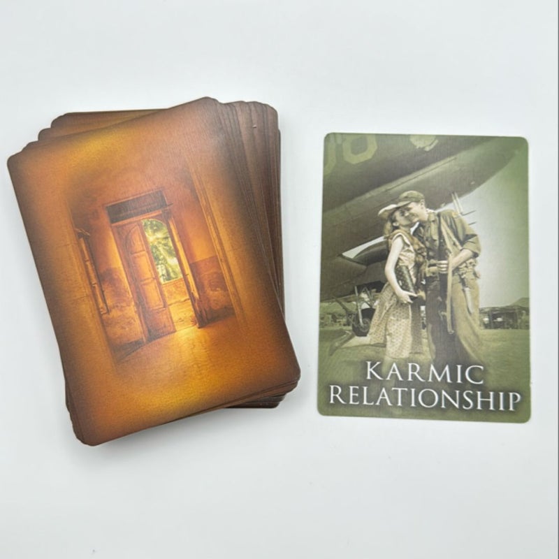 Past Life Oracle Cards & Unofficial Guidebook + Card Wrap