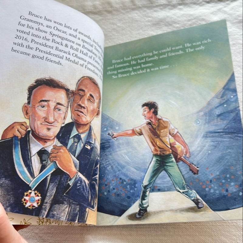 Bruce Springsteen a Little Golden Book Biography