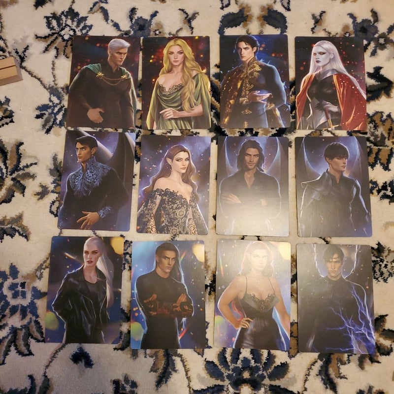 Throne of Glass, ACOTAR, & Crescent City calendar/art cards