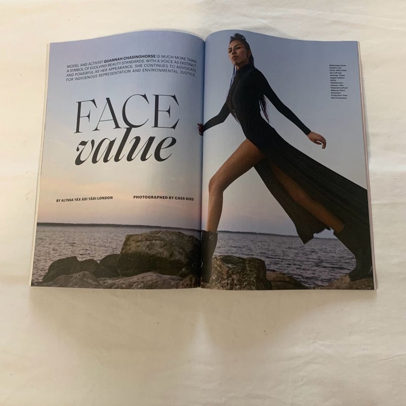 Allure Quannah ChasingHorse “When I Found My Voice” Issue October 2022 Magazine