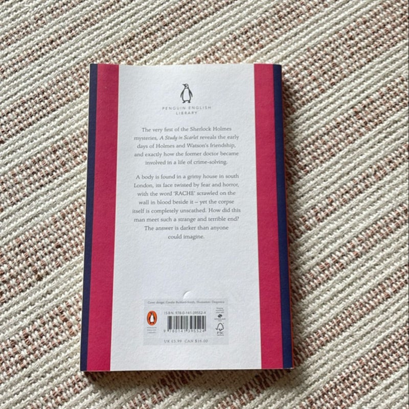 A Penguin English Library Study in Scarlet