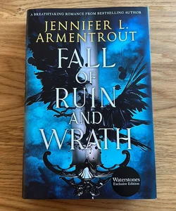 Fall of wrath ruin and Wrath (WATERSTONES SPRAYED EDGE)