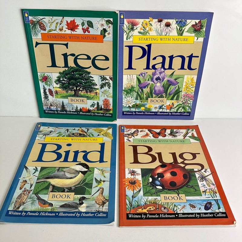 Starting With Nature: Plant, Bird, Tree, Bug book bundle
