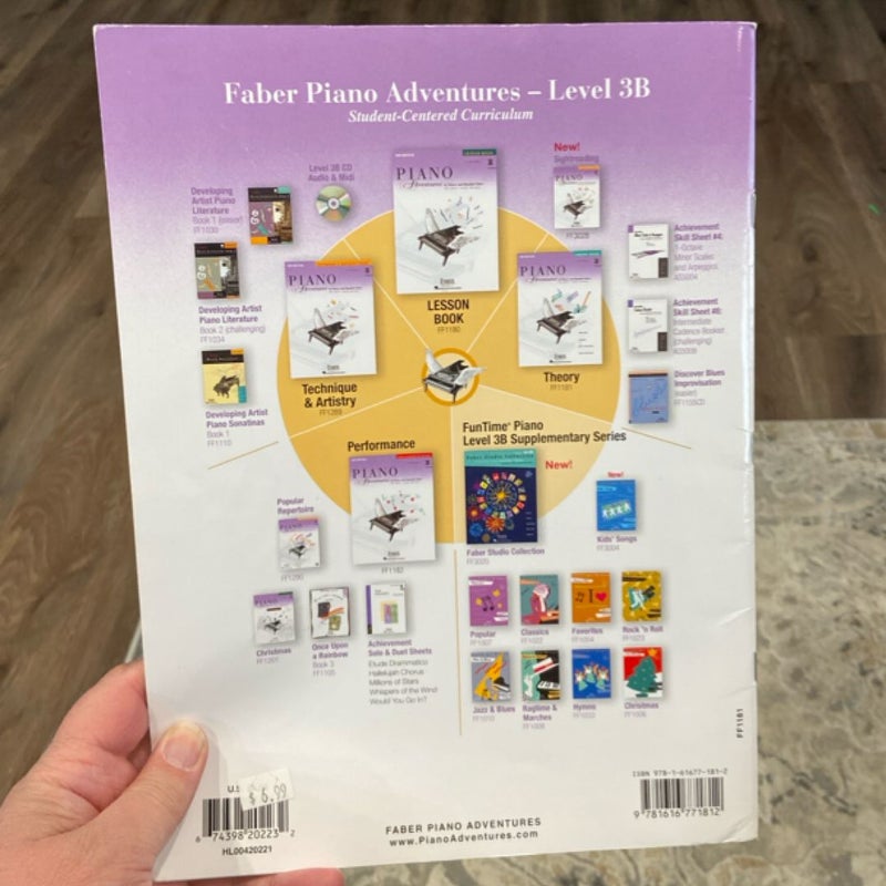 Piano Adventures - Theory Book - Level 3B