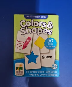 See & Say Flash Cards Colors & Shapes