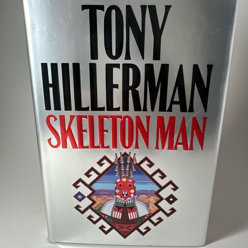 Skeleton Man by Tony Hillerman Bestselling First edition Pre-owned Like New