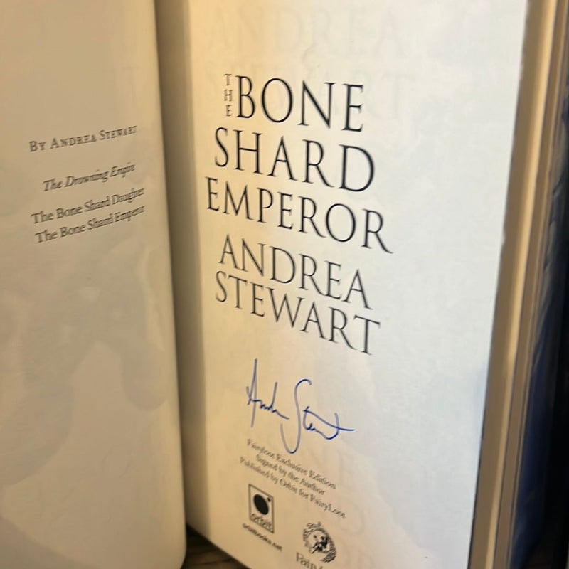 The Bone Shard Daughter - drowning empire series fairyloot editions 