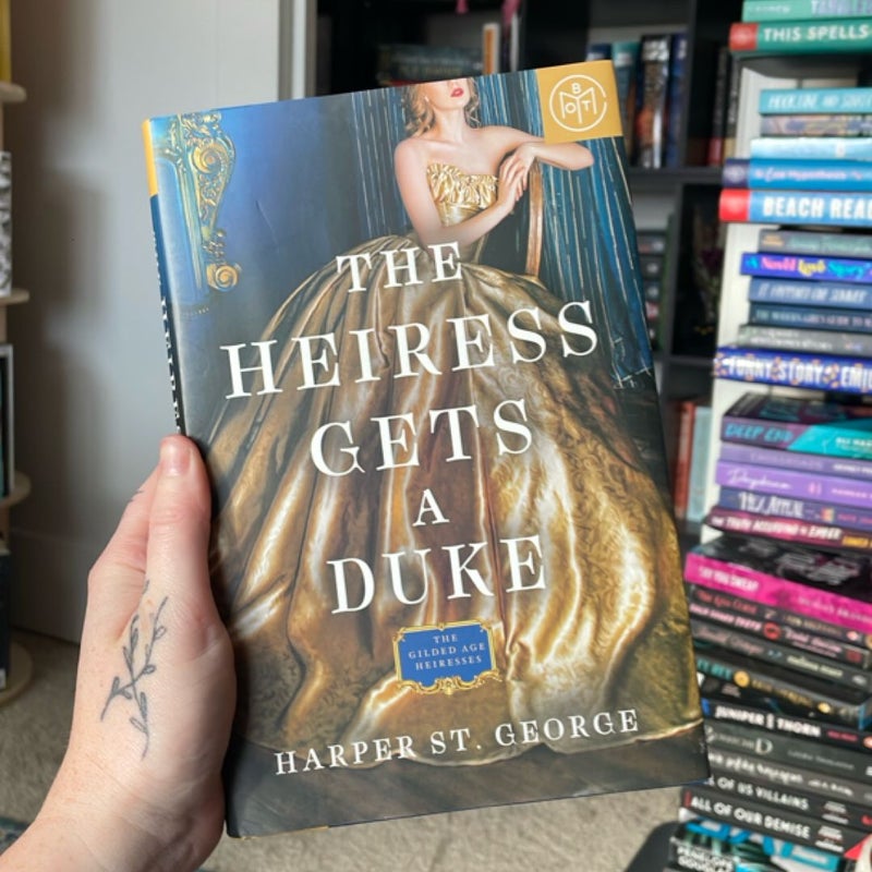 The Heiress Gets a Duke 