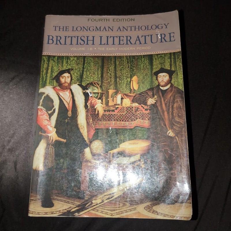The Longman Anthology of British Literature, Volume 1B