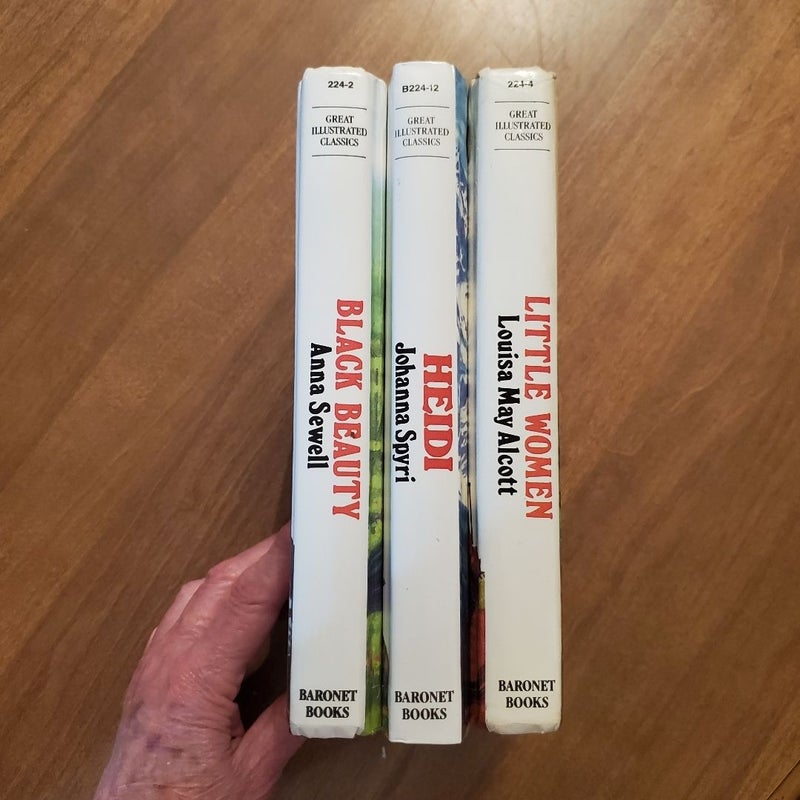 Great Illustrated Classics Set of Three