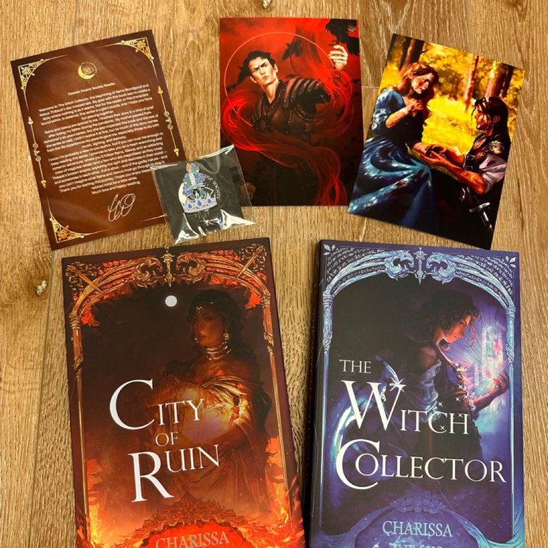 The Witch Collector & City of Ruin Arcane Society special editions