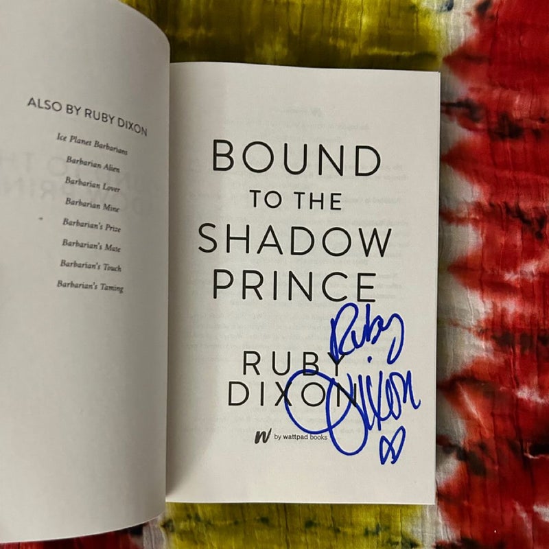 Bound to the Shadow Prince (Signed)