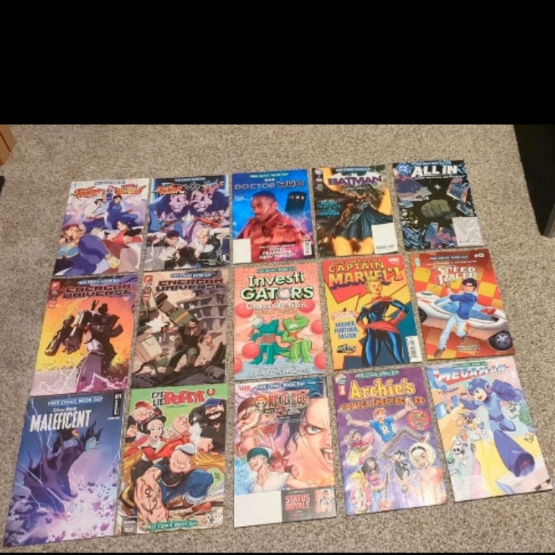 FCBD Lot 15+ Books