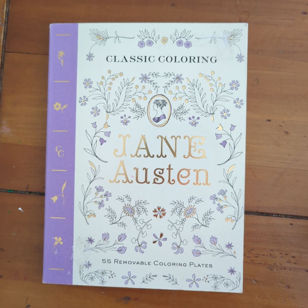 Classic Coloring: Jane Austen (Adult Coloring Book)