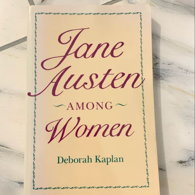 Jane Austen among Women