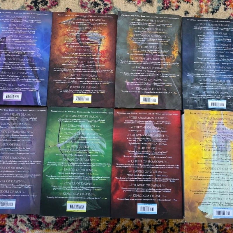 Throne of Glass Hardcover Set