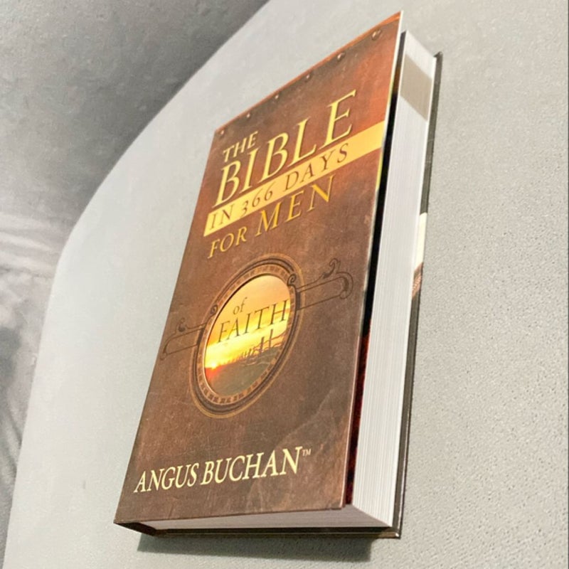 The Bible in 366 Days for Men of Faith