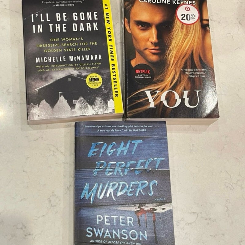 Crime/Thriller book bundle