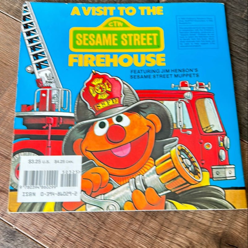 A Visit to the Sesame Street Firehouse