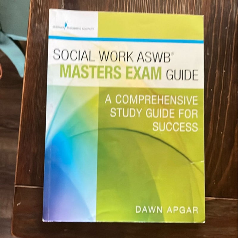 Social Work ASWB Masters Exam Prep Guide