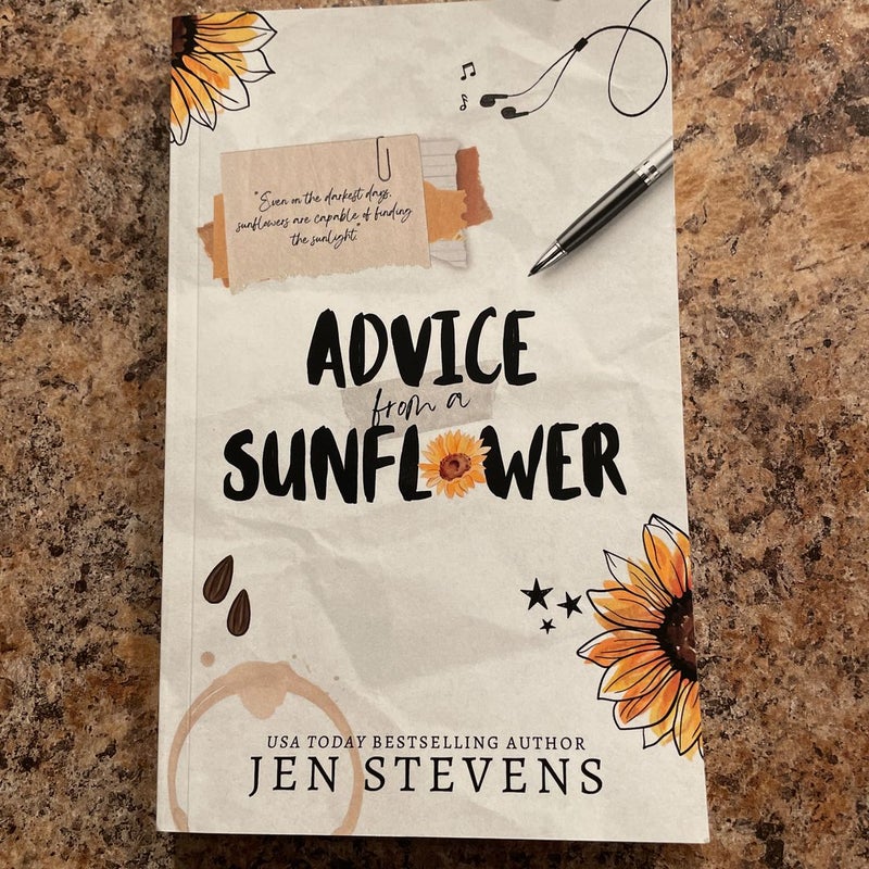 Advice from a Sunflower