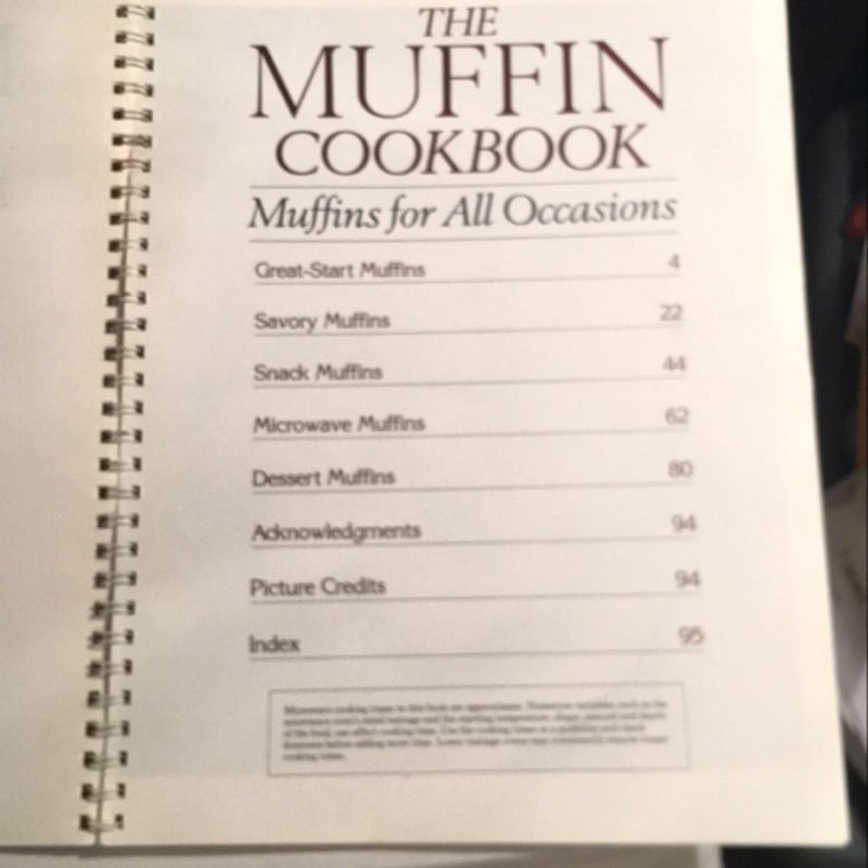 The Muffin Cookbook 