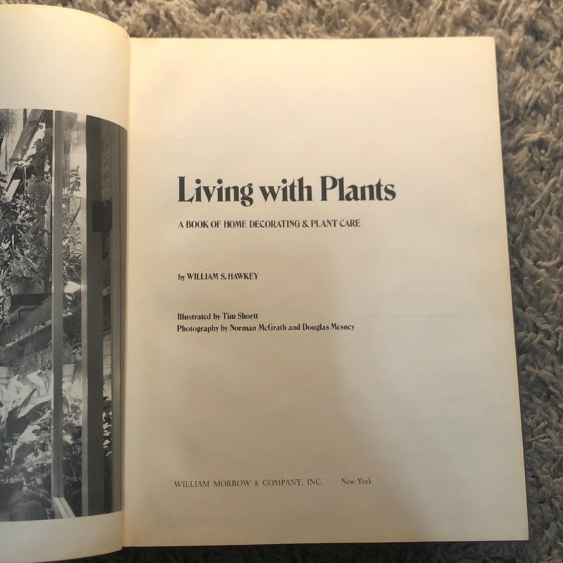 Living with Plants