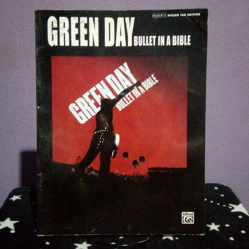 Green Day Bullet In A Bible Guitar Tab Book