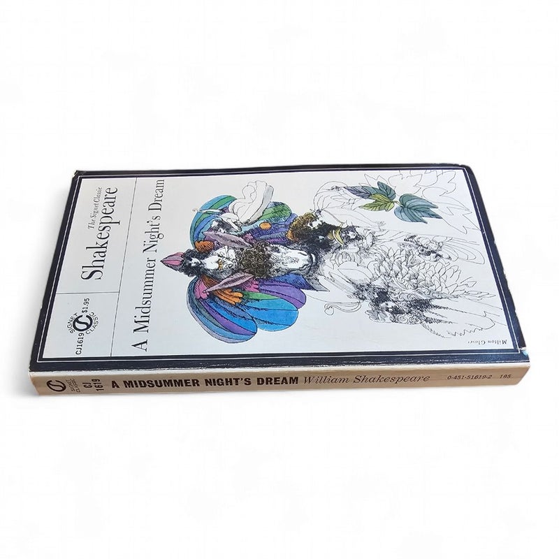 A Midsummer Night's Dream 1963 Vintage Paperback 