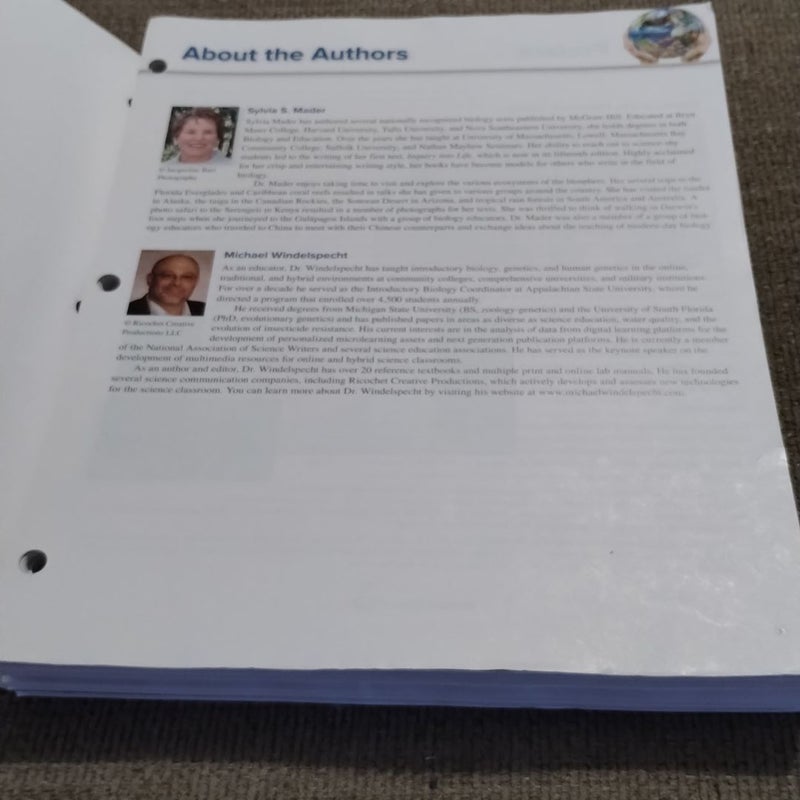Loose Leaf Version for Inquiry into Life