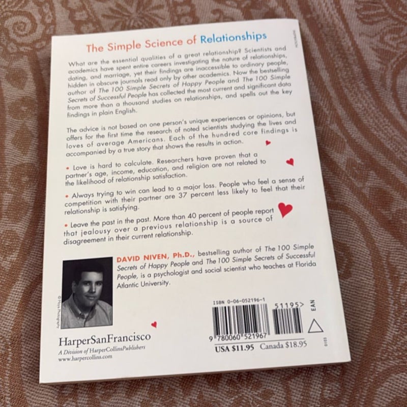 100 Simple Secrets of Great Relationships